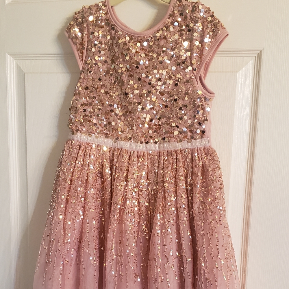 Primark girl sequence dress size 6/7